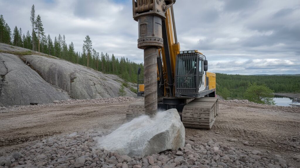 Stenspräckning & Bergsprängning