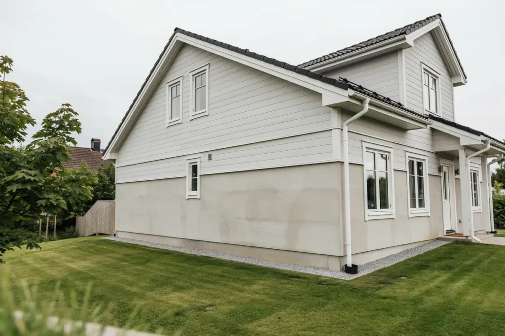 omdr nering av villa med isolerskivor och dagvattenanslutning i s vedalen partille