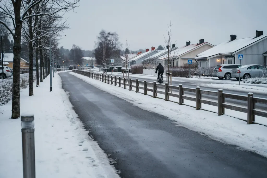 plogning och vinterunderh ll av g ng och cykelv gar i s vedalen partille